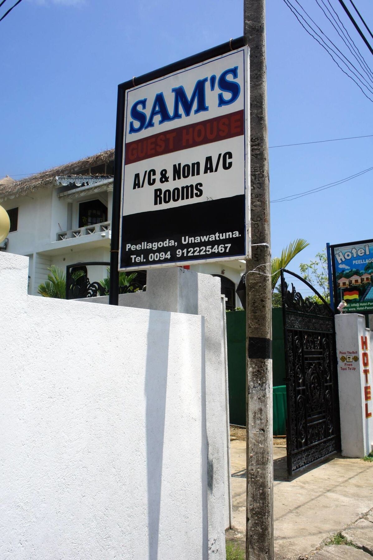Sam'S Guest House Unawatuna Bagian luar foto